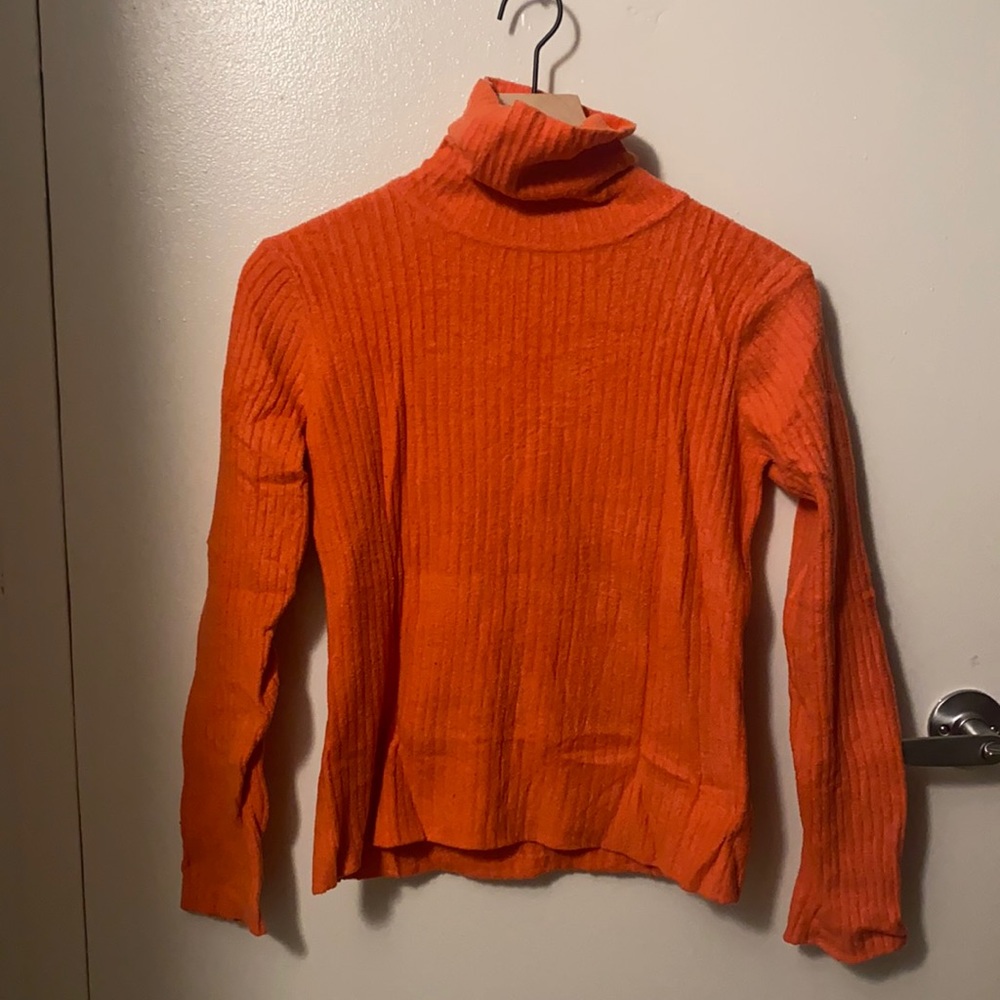 Orange Sweater Size Small